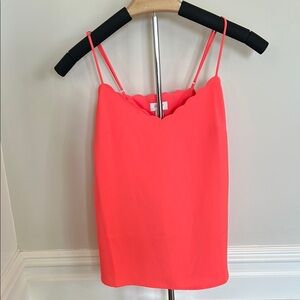 J. Crew Coral Sleeveless Camisole Top BNWT